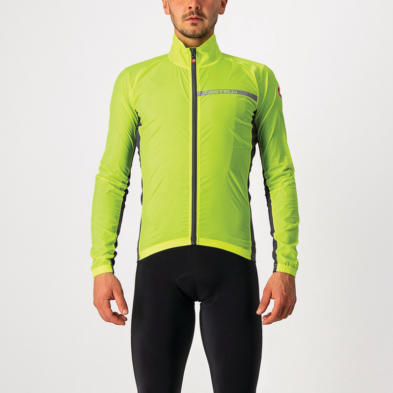 Castelli Jacket Squadra Stretch Light Black/Dark Gray
