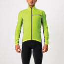 Castelli Jacket Squadra Stretch Yellow Fluo/Dark Gray