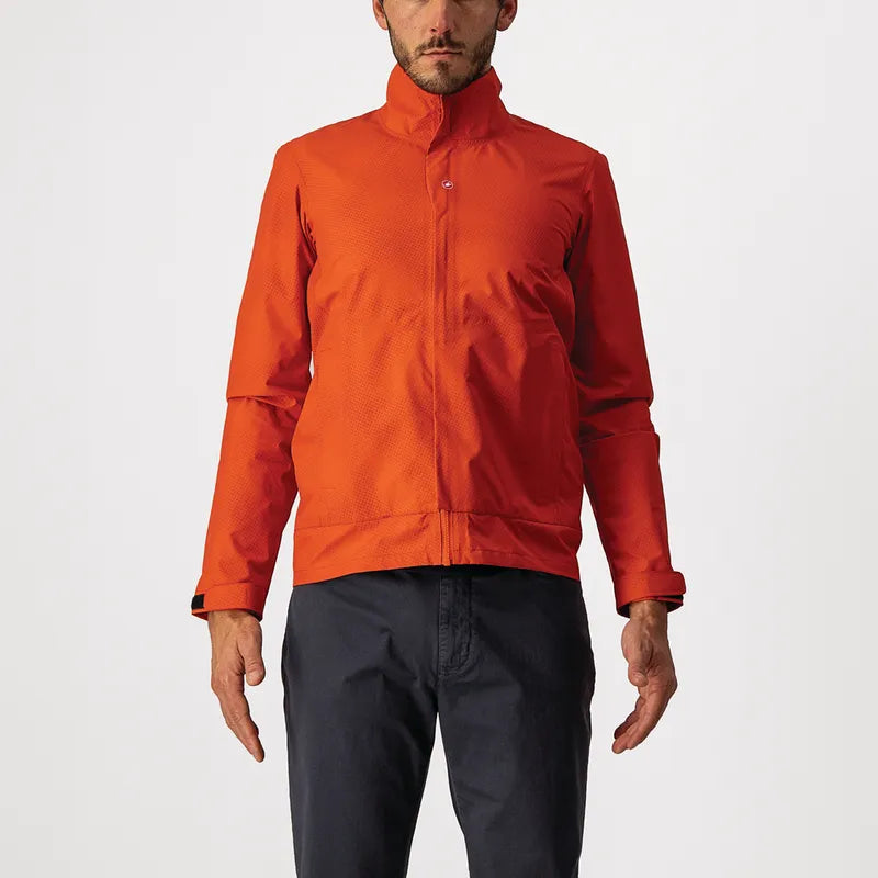 Castelli Jacket Commuter Reflex Fiery Red