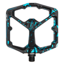 Crankbrothers Pedal Stamp 7 Large Splatter Paint Lime Green