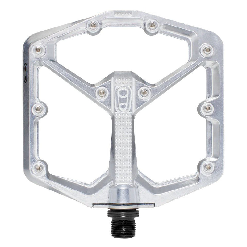 Crankbrothers Pedal Stamp 7 Large Splatter Paint Lime Green