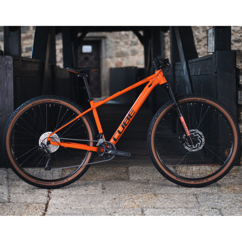 Cube Attention Hardtail Mountain Bike Burnt Orange 'n' Black