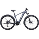 Cube Reaction Hybrid Performance 500 Allroad Electric Bike 504Wh Battery Metallic Grey 'n' White