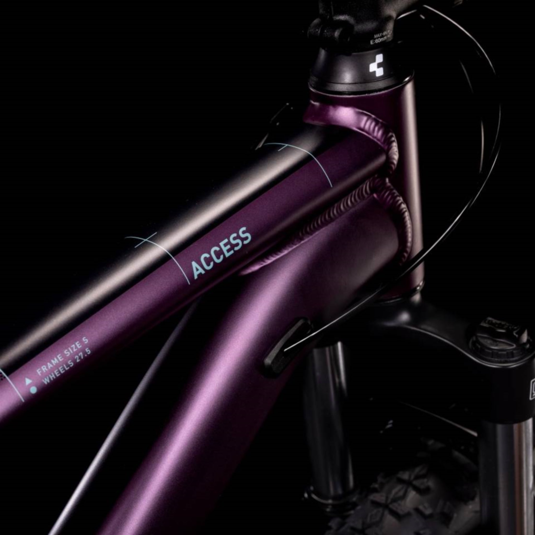 Cube Access Women s Hardtail Mountain Bike Deep Violet n Purple