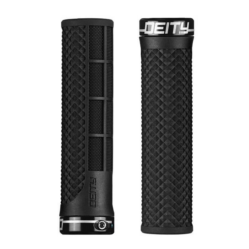 Deity Lockjaw Lock-On Grips Black