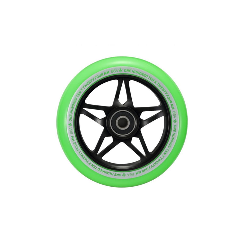 Envy S3 Scooter Wheel 110mm Black/Green