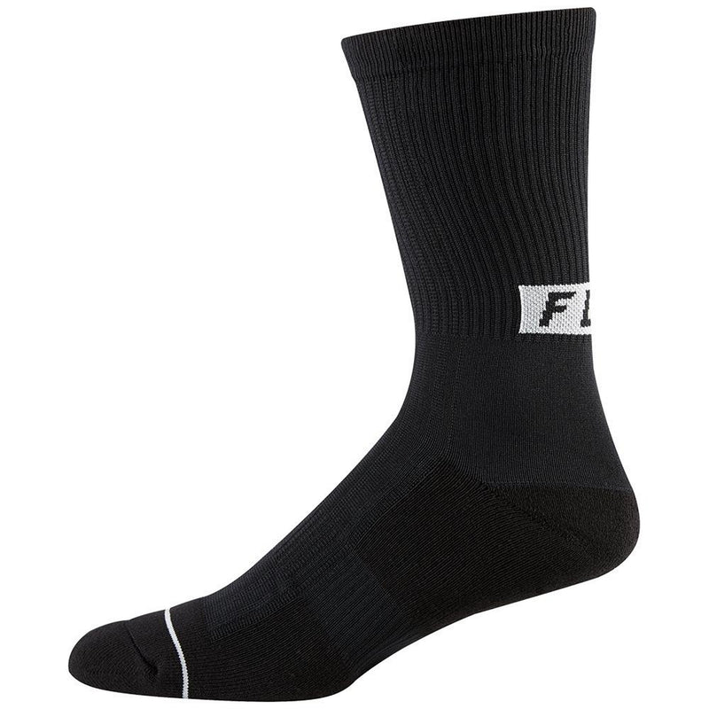 Fox 8 Inch Trail Cushion Sock Black