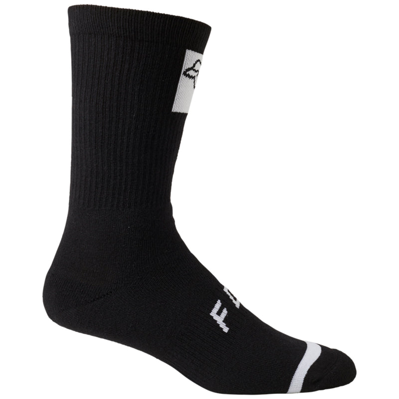 Fox Defend Crew Sock 8" Black