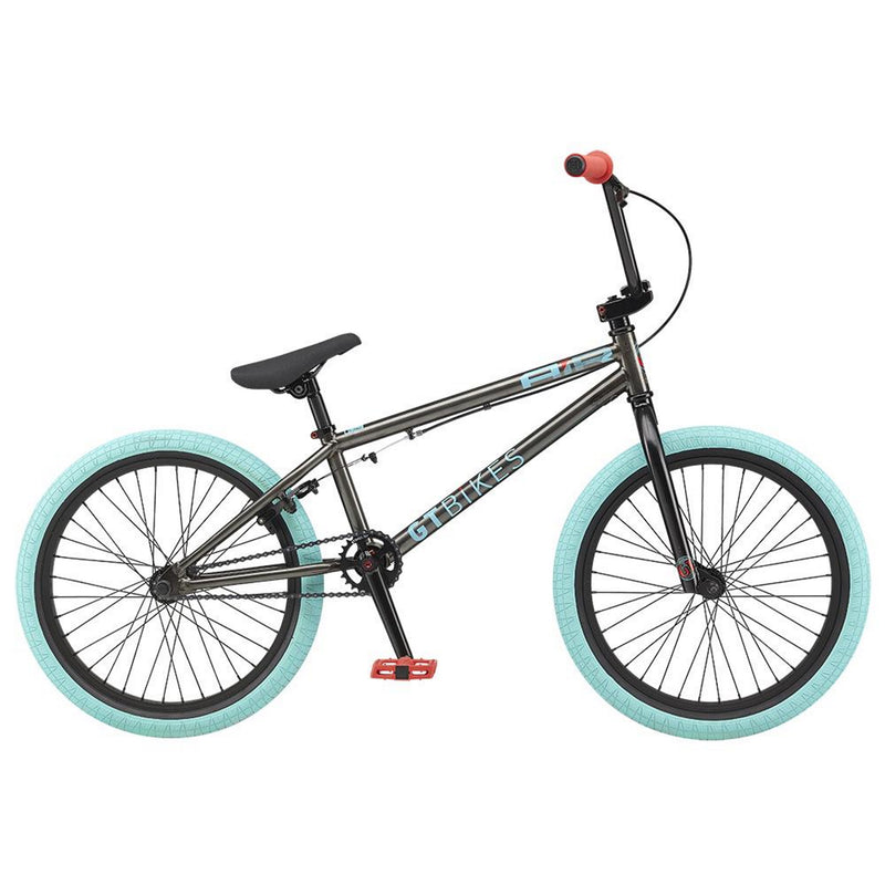 GT Air 20 Freestyle BMX Transparent Black/Aqua