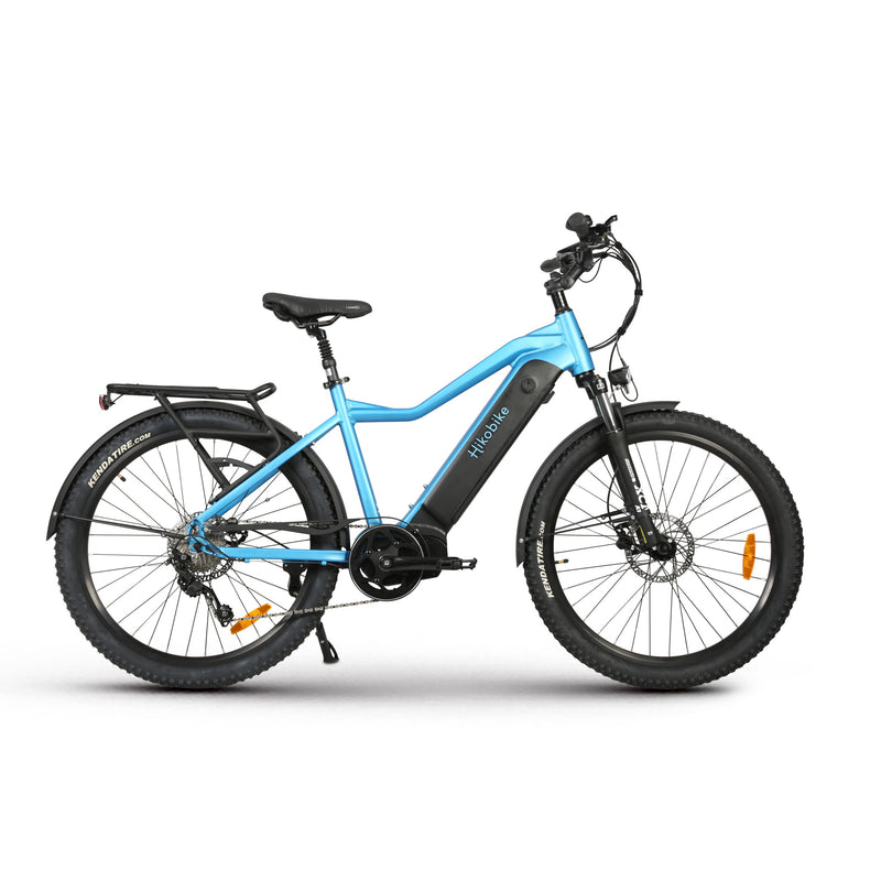 Hiko Ascent Electric Bike 672Wh Battery Blue
