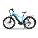 Hiko Ascent Electric Bike 672Wh Battery Blue