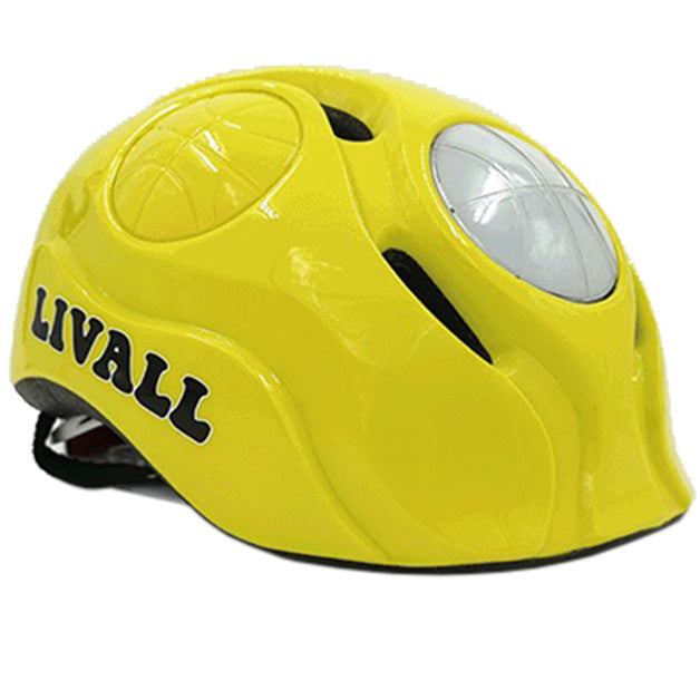 Livall Helmet Kids Bubble Yellow SM