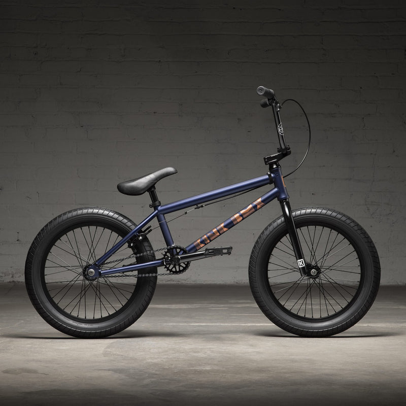 Kink Kicker 18" Kid's BMX Bike Matte Midnight Blue