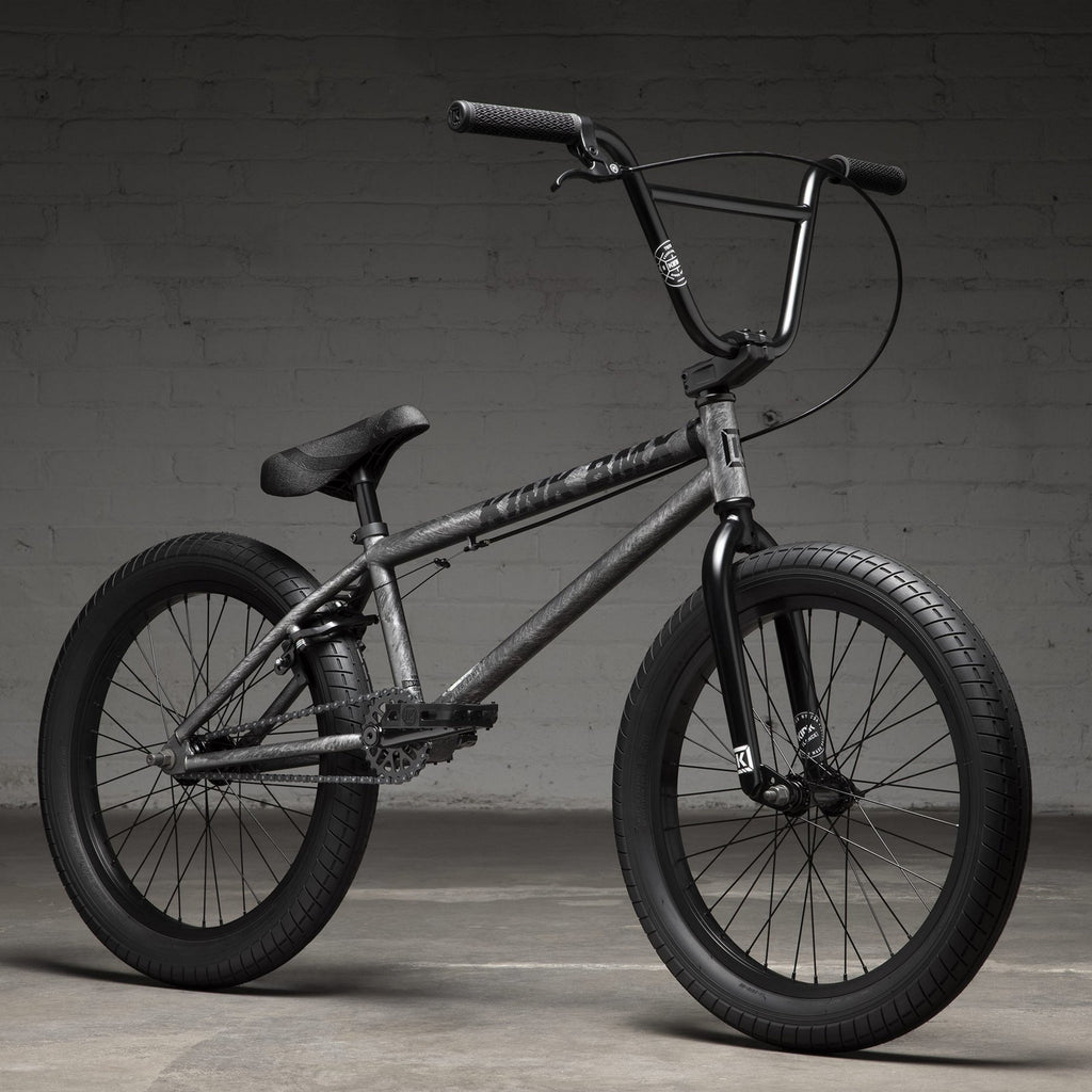 silver bmx bike