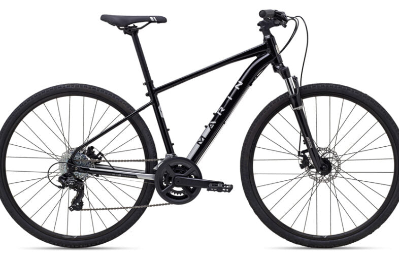 Marin San Rafael DS1 Hybrid Bike Gloss Black