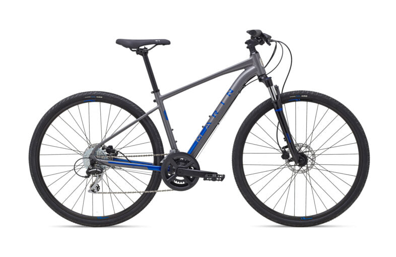 Marin San Rafael DS2 Hybrid Bike Grey/Blue