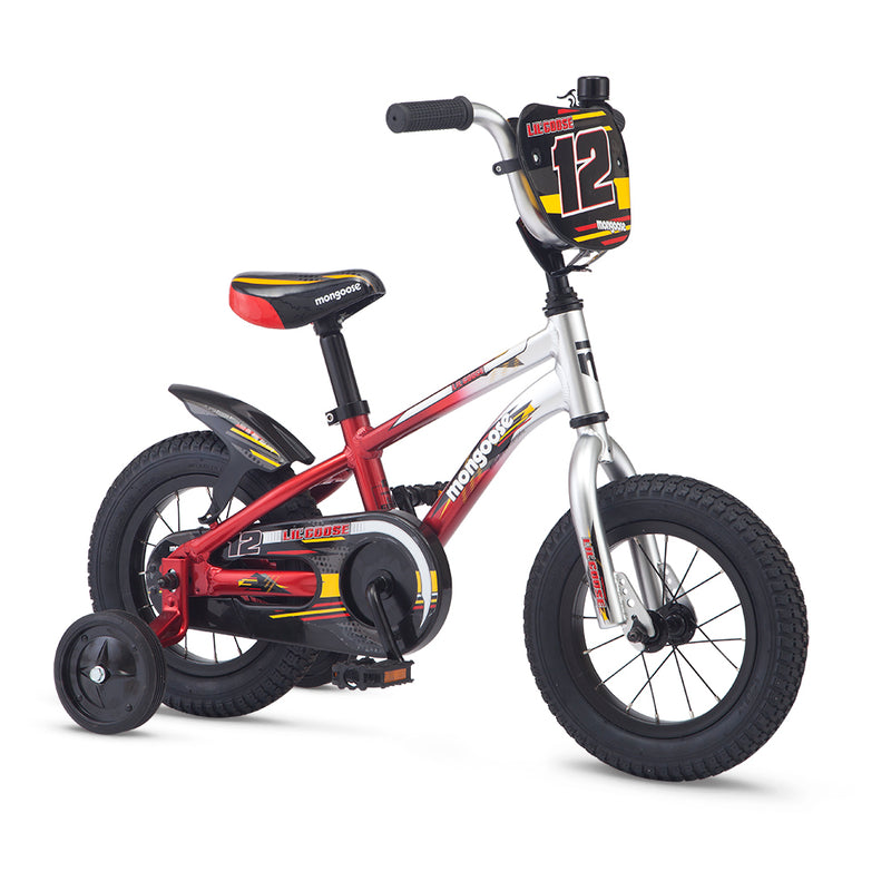Mongoose Lil Goose 12" Kids Bike Silver