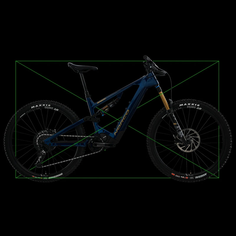 Norco Sight VLT C1 Electric Enduro Bike 720Wh Battery Blue/Copper