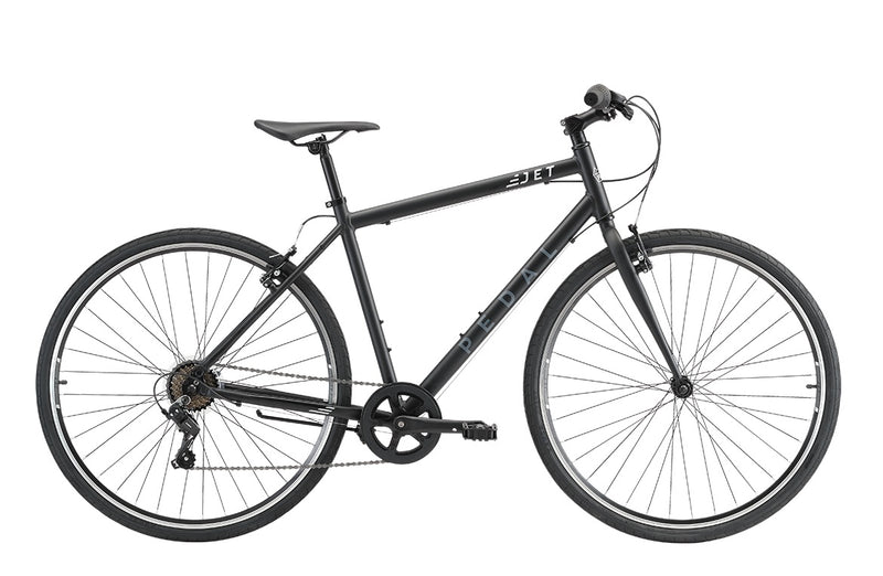 Pedal Jet 2 Flat Bar Road Bike Black