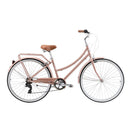 Pedal Uptown DLX 7-Speed Cruiser Bike Rose Gold