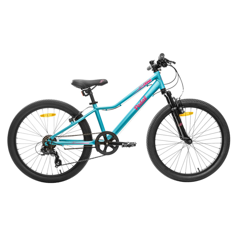 Pedal Crush 24" Kids Bike Teal/Pink