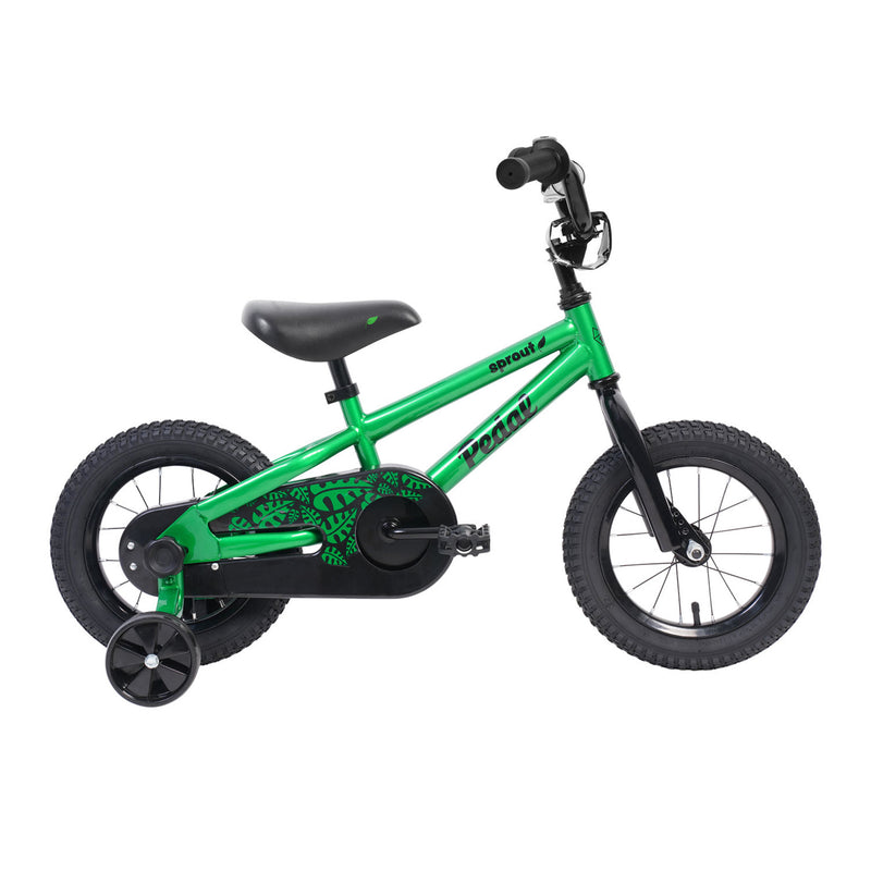 Pedal Sprout Steel Kids bike Green/Black