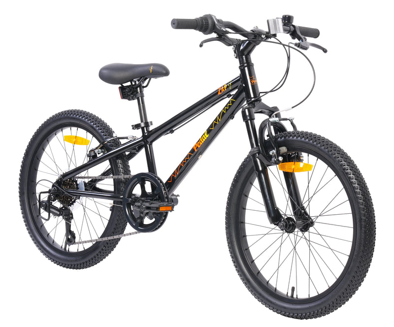 Pedal Zap 20” Kids Bike Black/Yellow