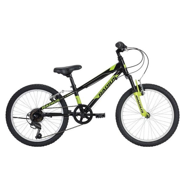 Radius Trailraiser AL 20" Kids Bike Gloss Black/Lime