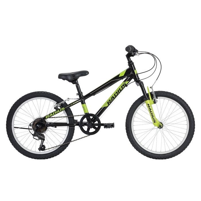 Radius Trailraiser AL 20" Kids Bike Gloss Black/Lime