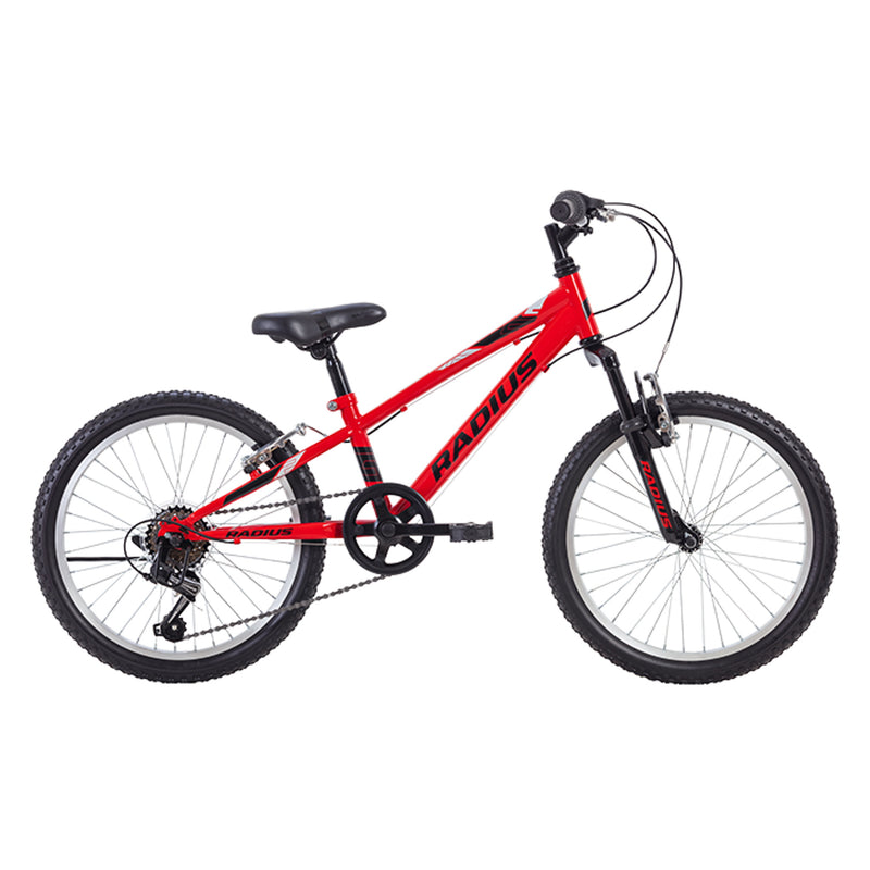 Radius Toughrunner 20" Kids Mountain Bike Red/Black/Silver