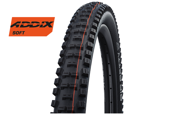 Schwalbe Tyre Big Betty 27.5 x 2.6 Evolution Folding Addix Soft (orange) TL-Easy SuperGravity HS608
