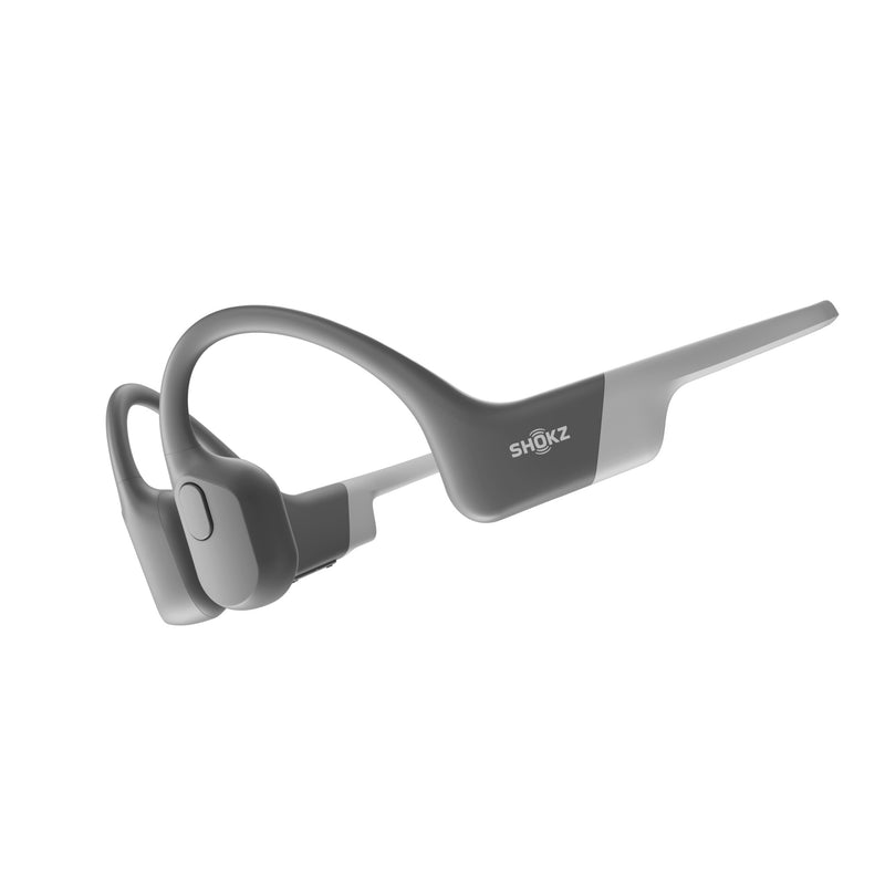 Shokz OpenRun Bone Conduction Bluetooth Headphones Grey