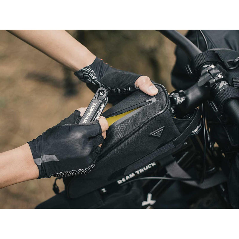 Topeak TopLoader 0.75L Top Tube Bag Black