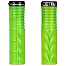 Deity Knuckleduster Lock-On Grips Green