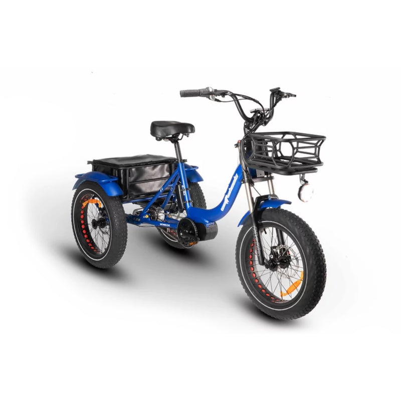 Watt Wheels XT Electric Trike Matt Blue