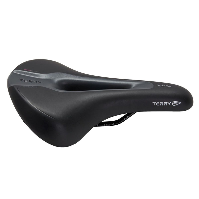 Terry Saddle Figura Max Women's Black Fitness