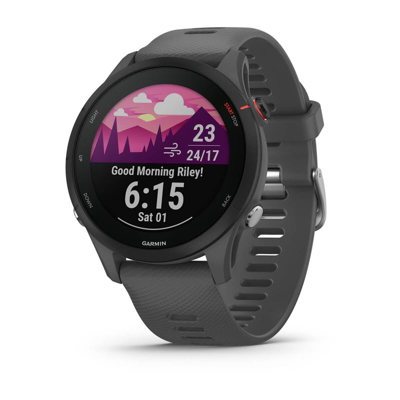 Garmin Forerunner® 255 Smartwatch Slate Grey 46mm