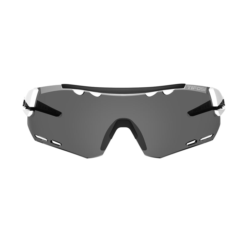 Tifosi Alliant Sport Sunglasses White/Black/Smoke /AC Red/Clear Lens