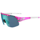 Tifosi Sledge Lite Cycling Glasses Crystal Pink/Clarion Blue/AC Red/Clear Lens
