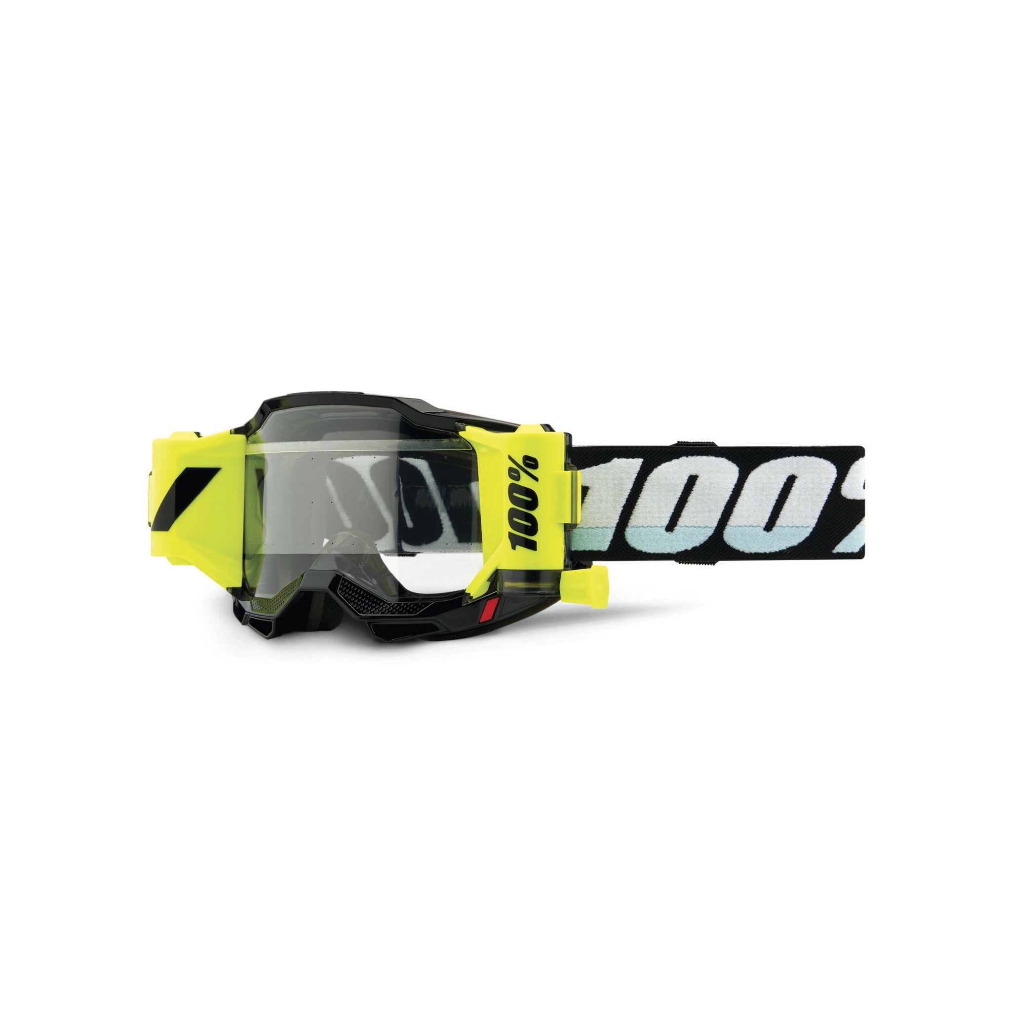 100% ACCURI 2 Youth FORECAST Goggle Black with Clear Lens