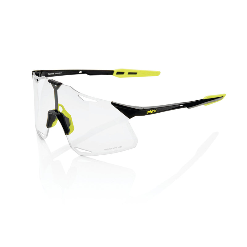 100% Hypercraft Sunglasses Gloss Black - Photochromic Lens