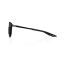 100% LEGERE COIL Soft Tact Sunglasses Black with Smoke Lens