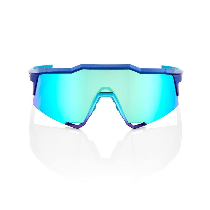 100% Speedcraft Sunglasses Metallic Blue Topaz