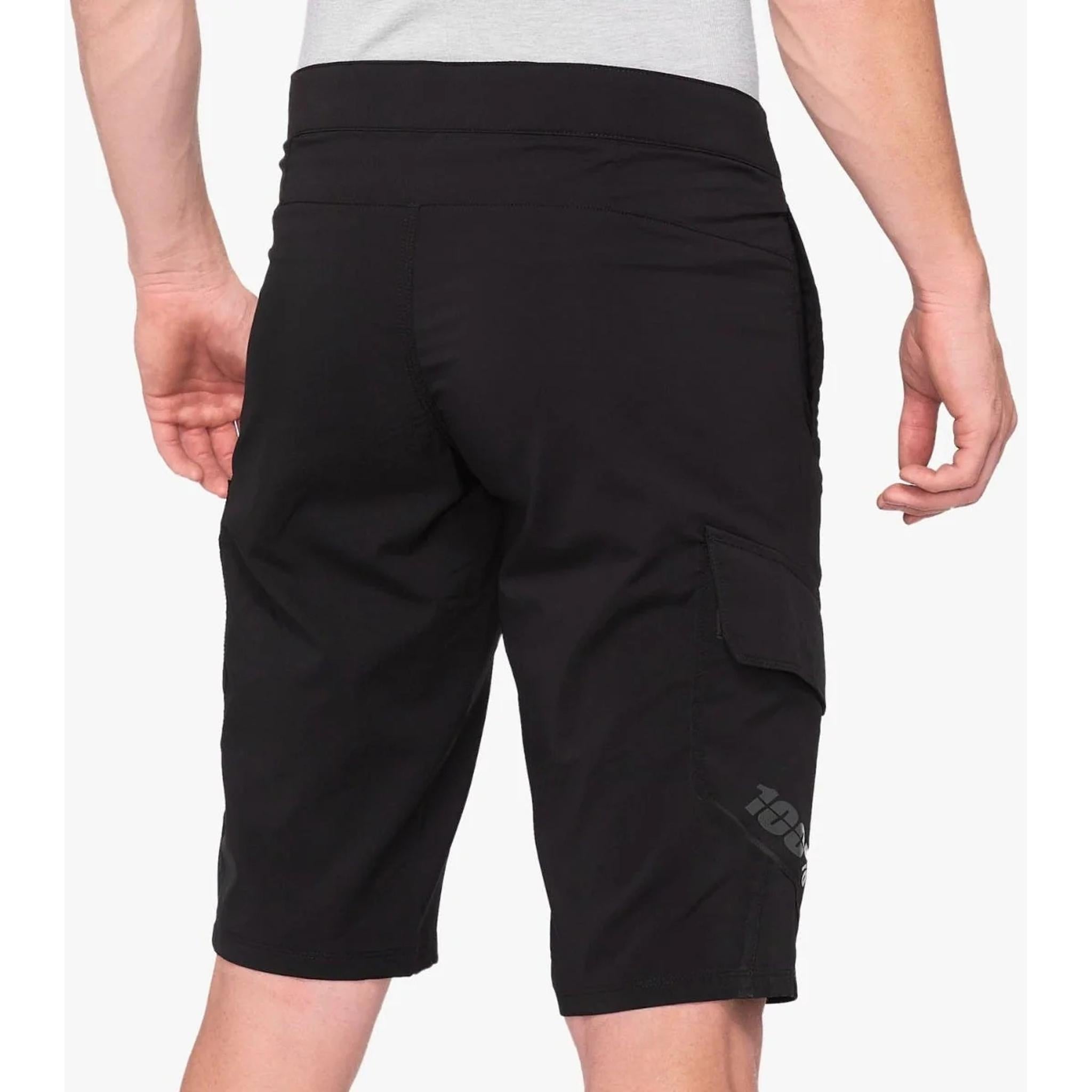 100% RIDECAMP MTB Shorts Black