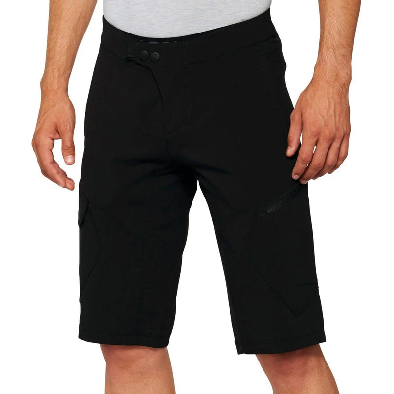 100% Ridecamp MTB Shorts With Liner Black