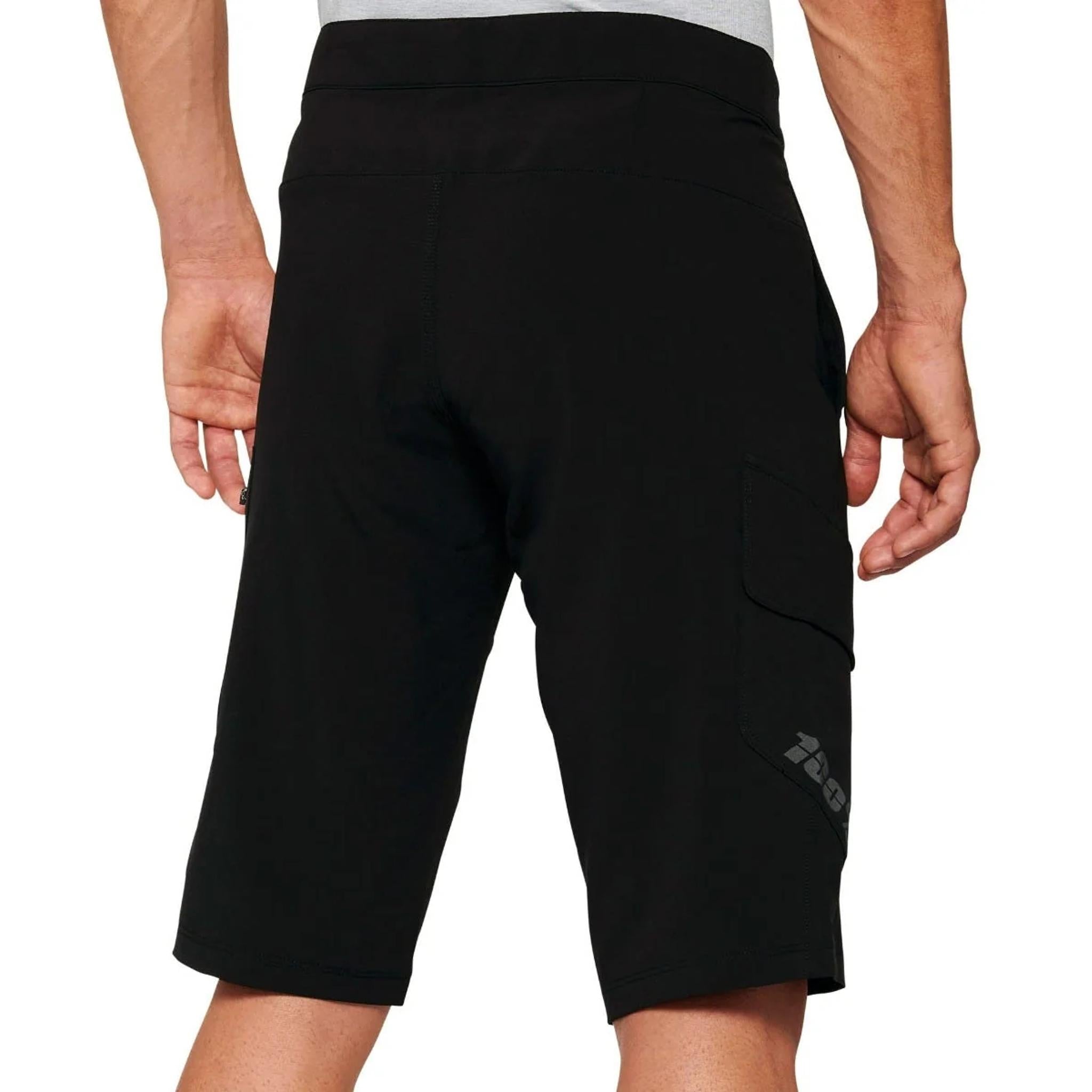100% Ridecamp MTB Shorts With Liner Black