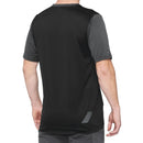 100% Ridecamp Short Sleeve Jersey Black/Charcoal