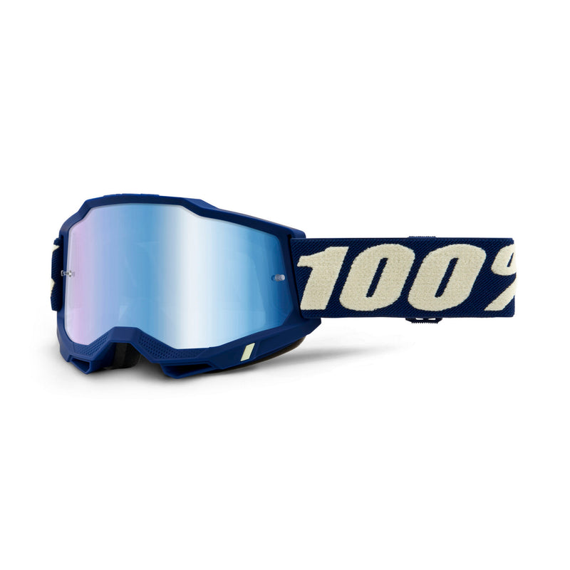 100% ACCURI 2 Goggle Deepmarine with Blue Mirror Lens