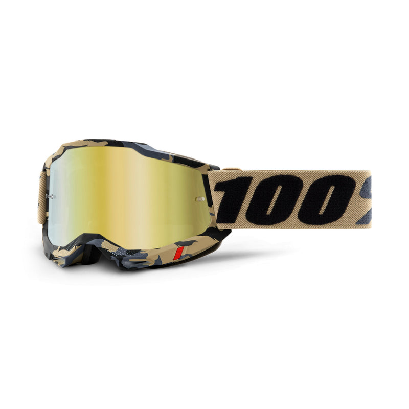 100% ACCURI 2 Goggle Tarmac with True Gold Lens