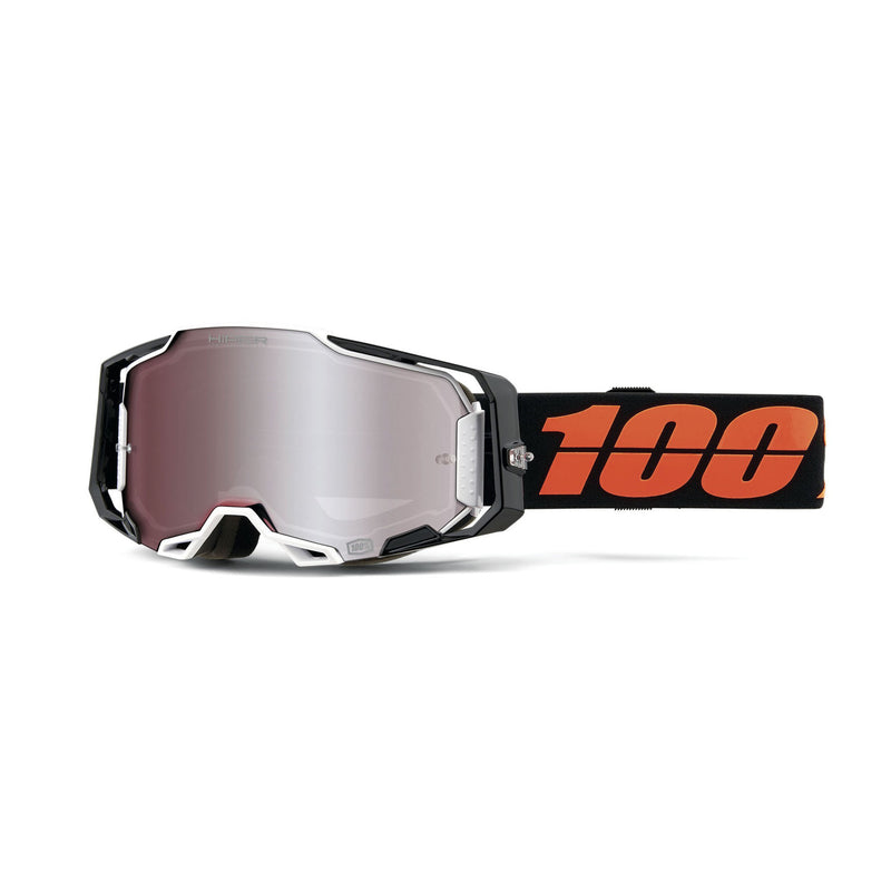 100% ARMEGA HIPER Goggles Blacktail - Silver Mirror Lens